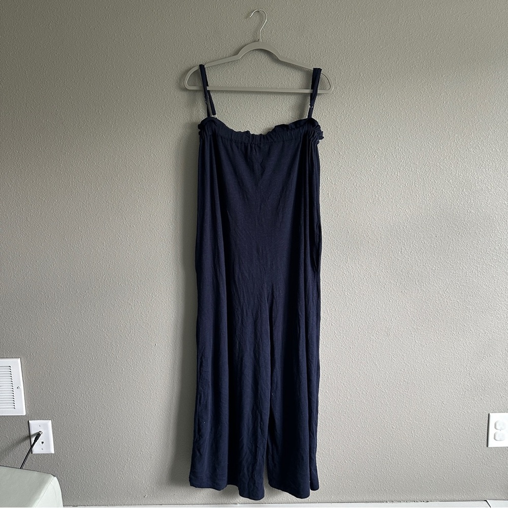 Sundry Blue Loose Jumpsuit Small